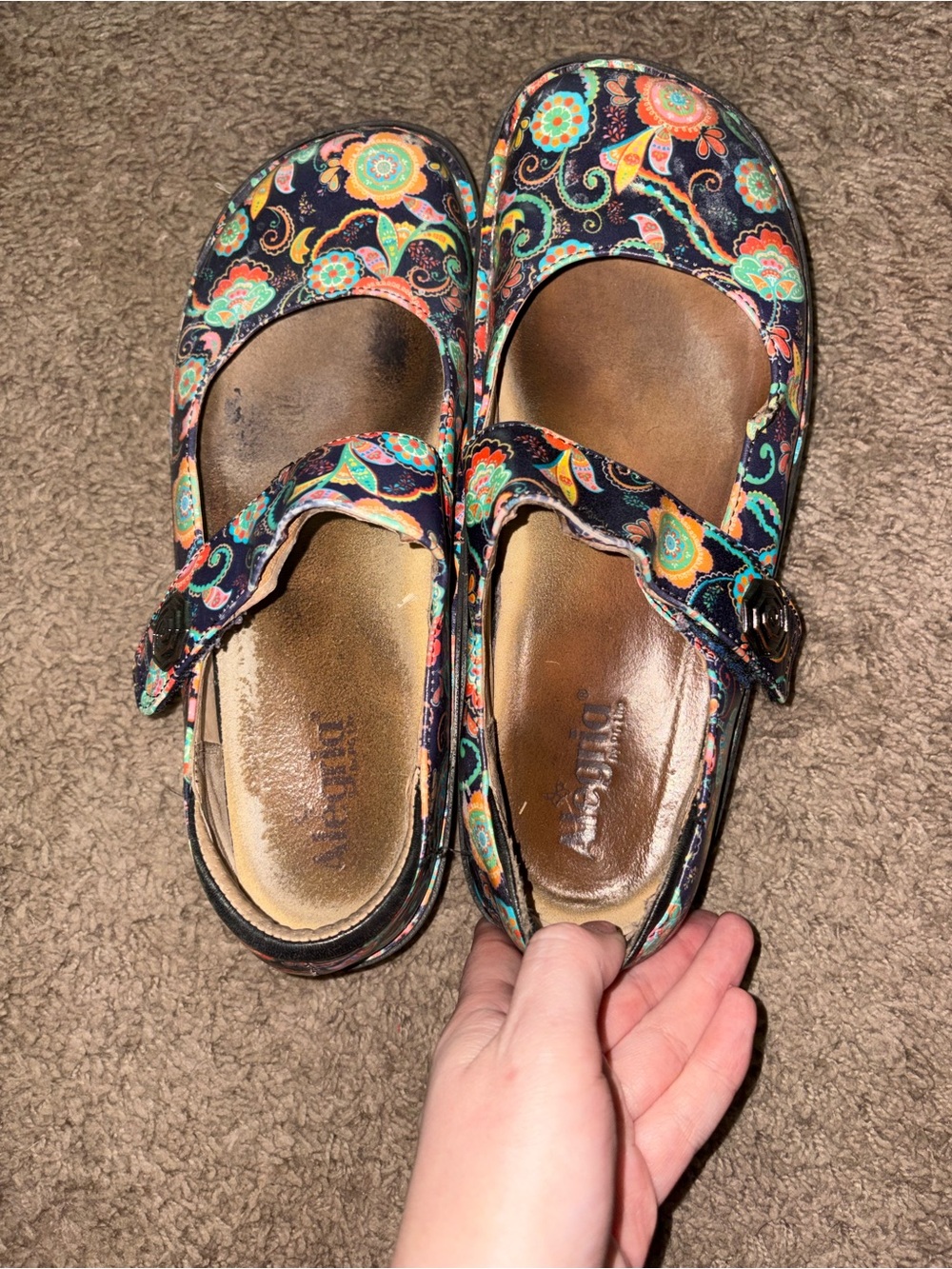 Alegria Mary Jane Paisley Paloma Shoes